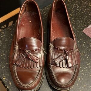 Classic Dexter Brown Tassel Loafers size 8